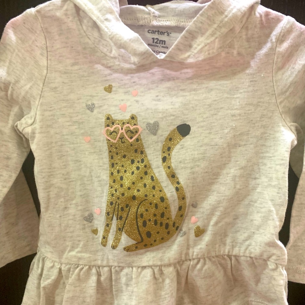 Carter's, Size is 12 Months, Off White Color